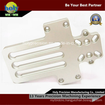 CNC Machiing Aluminum Parts for Electronics with Silver Anodized